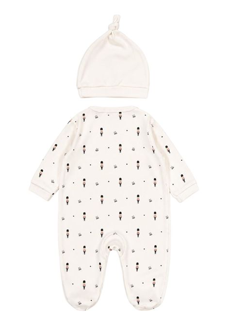 Cream cotton baby romper BLUES BABY | BB1744/ANPANNA
