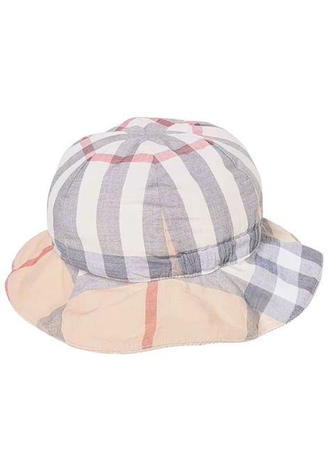 Completo neonato beige in velluto Burberry | 8095823/MABEIGE