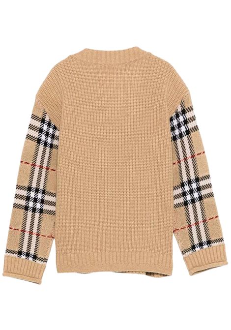 Maglione unisex check in lana Burberry | 8105822/MACHECK