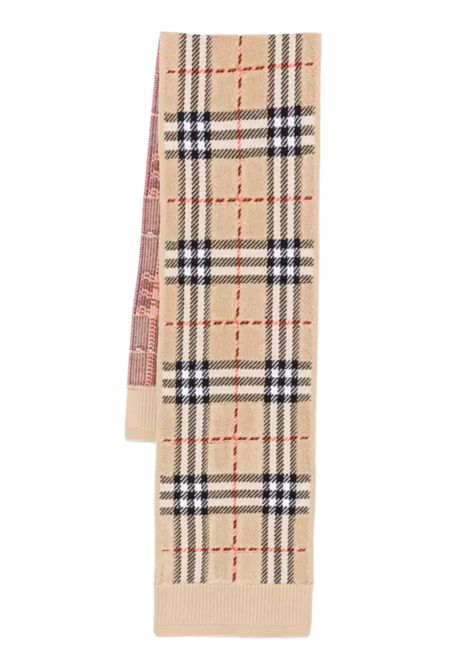 Sciarpa unisex check in lana Burberry | 8105878/MACHECK