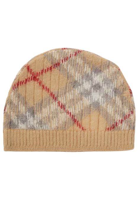 Cappello unisex check in lana Burberry | 8105880/MACHECK