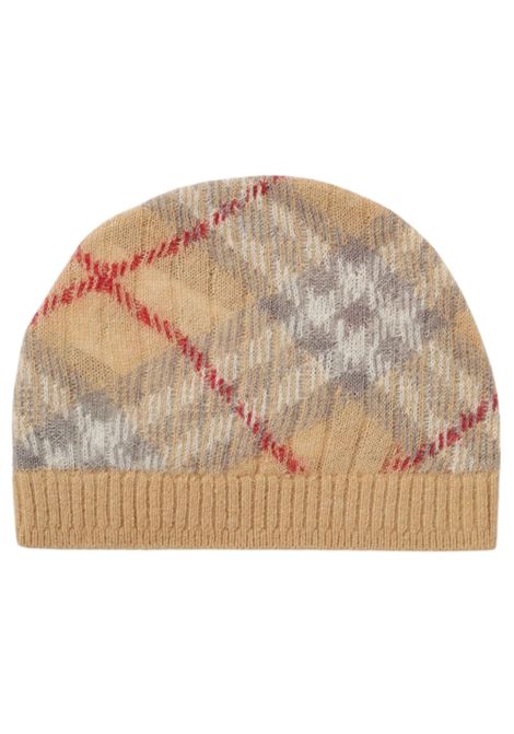 Cappello unisex check in lana Burberry | 8105880/MACHECK