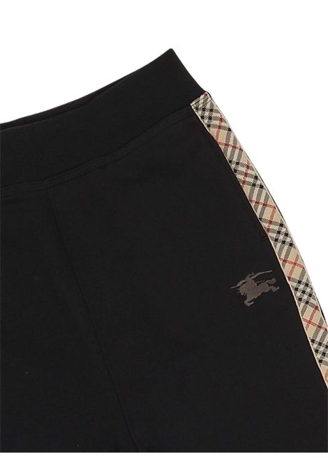 Pantalone unisex nero in cotone Burberry | 8108051/MANERO