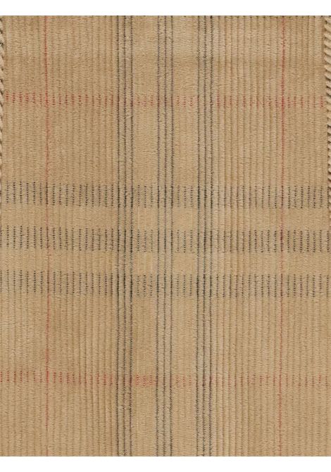 Salopette bambina beige in cotone Burberry | 8108410/MABEIGE