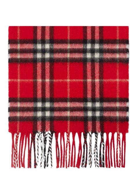 Sciarpa unisex rossa in cashmere Burberry | 8108701/MAROSSO
