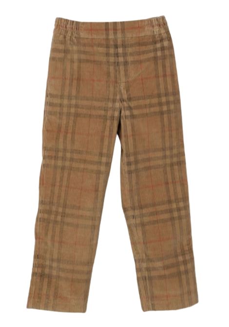 Pantalone unisex beige in cotone Burberry | 8109048/MABEIGE