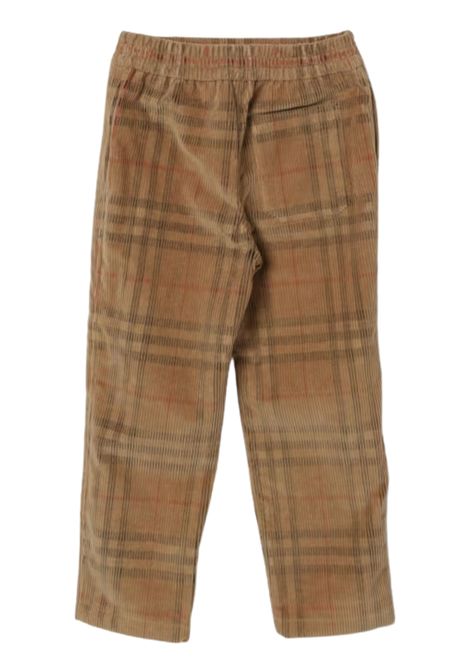Pantalone unisex beige in cotone Burberry | 8109048/MABEIGE