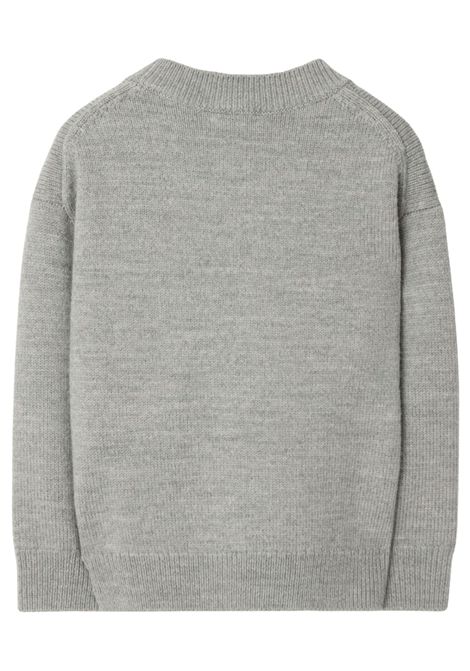 Unisex gray wool sweater Burberry | 8109458/MAGRIGIO