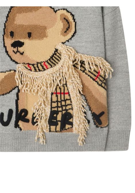 Unisex gray wool sweater Burberry | 8109458/MAGRIGIO