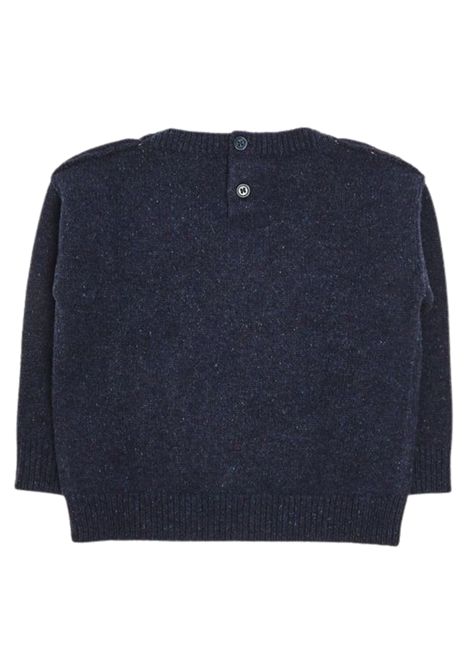 Maglione neonato blu in lana Burberry | 8112586/MABLU