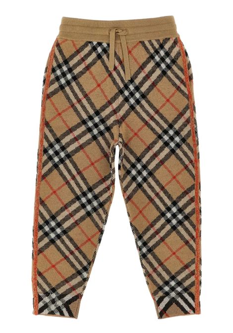 Pantalone unisex check in lana Burberry | 8113327/MACHECK