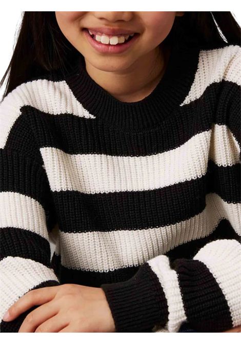 Maglione bambina in misto lana CALVIN KLEIN | 4500544129/DEBBIANCO/NERO
