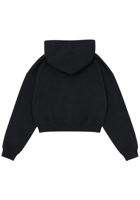 Felpa bambina nera in cotone CALVIN KLEIN | 4500544476/DEBNERO