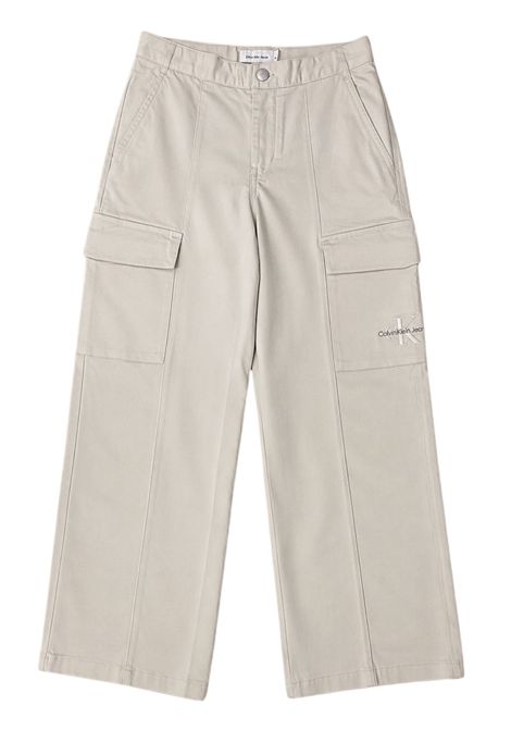 Pantalone unisex grigio in cotone CALVIN KLEIN | IG0IG02513/DEBGRIGIO