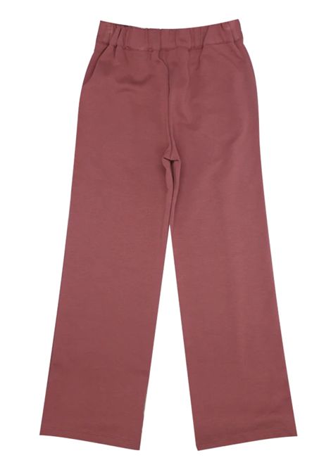 Pantalone bambina rosa in cotone Chloé | C20630/MAROSA