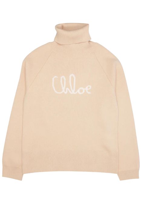Maglione bambina in lana e cotone Chloé | C20640/MABEIGE