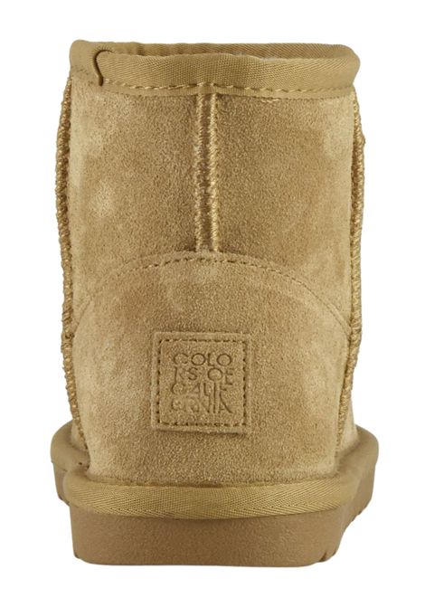 Camel suede girls' shoes COLORS OF CALIFORNIA | YK001/PIACAMMELLO
