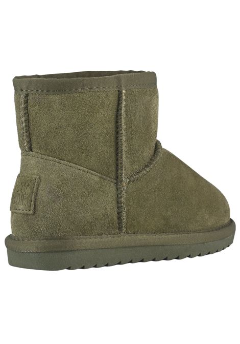 Green suede girls' shoes COLORS OF CALIFORNIA | YK001/PIAVERDE