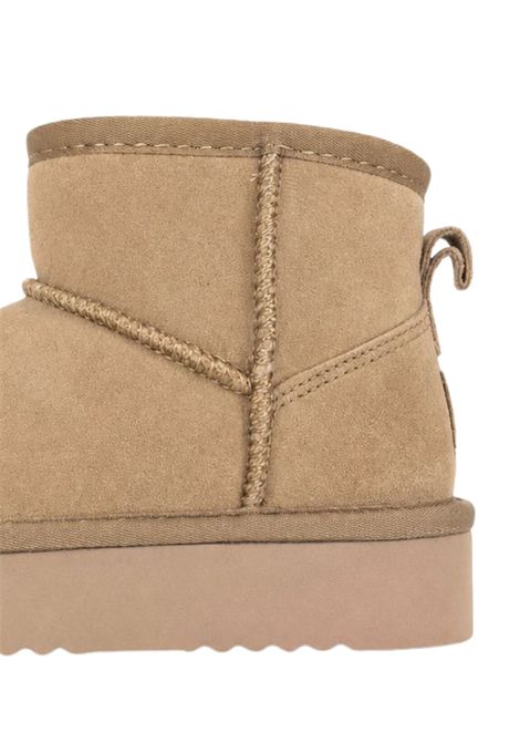 Camel suede girls' shoes COLORS OF CALIFORNIA | YKPLA01/PIACAMMELLO