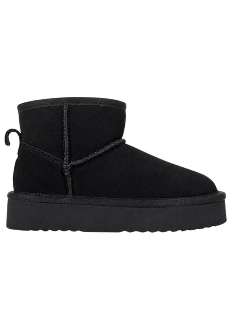 Black suede girls' shoes COLORS OF CALIFORNIA | YKPLA01/PIANERO