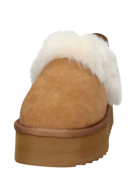 Camel suede girls' shoes COLORS OF CALIFORNIA | YKPLA07/PIACAMMELLO