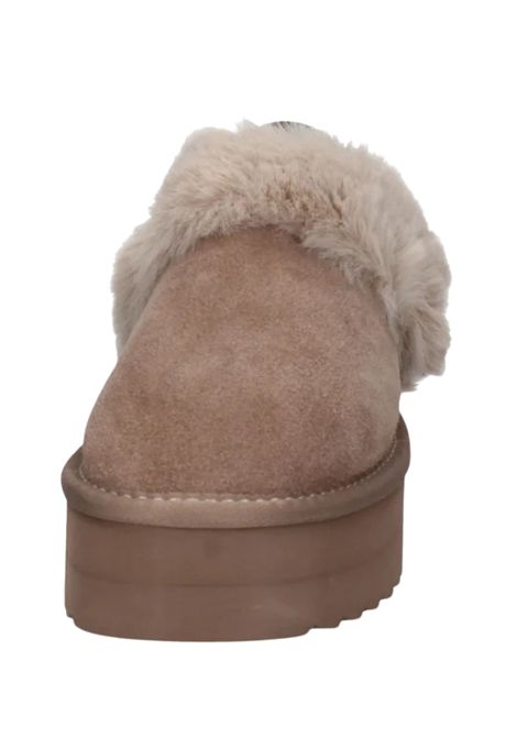 Gray suede girls' shoes COLORS OF CALIFORNIA | YKPLA07/PIAGRIGIO