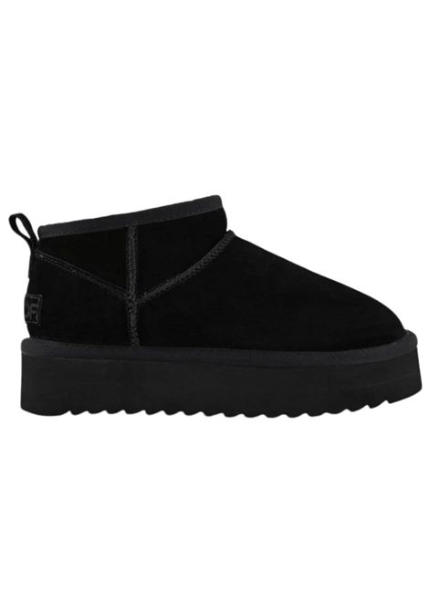Black suede girls' shoes COLORS OF CALIFORNIA | YWPLA01/PIANERO