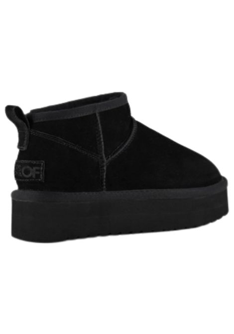 Black suede girls' shoes COLORS OF CALIFORNIA | YWPLA01/PIANERO