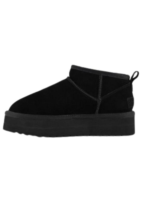 Black suede girls' shoes COLORS OF CALIFORNIA | YWPLA01/PIANERO