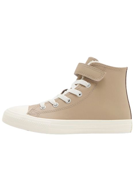 Scarpe bambino beige in pelle CONVERSE | A14332C/PIABEIGE
