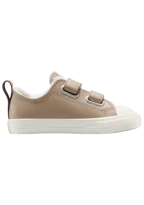 Scarpe bambino beige in pelle CONVERSE | A14340C/PIABEIGE