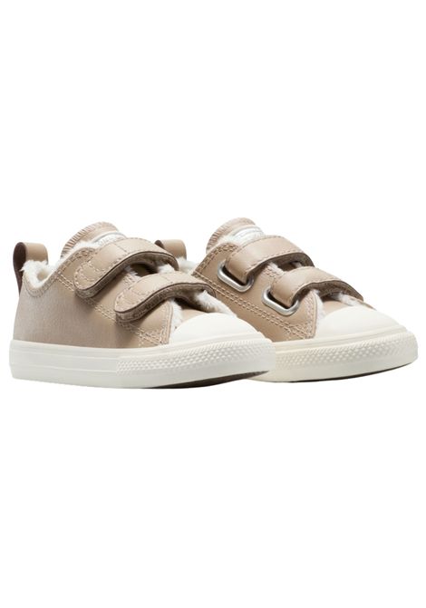 Scarpe bambino beige in pelle CONVERSE | A14340C/PIABEIGE