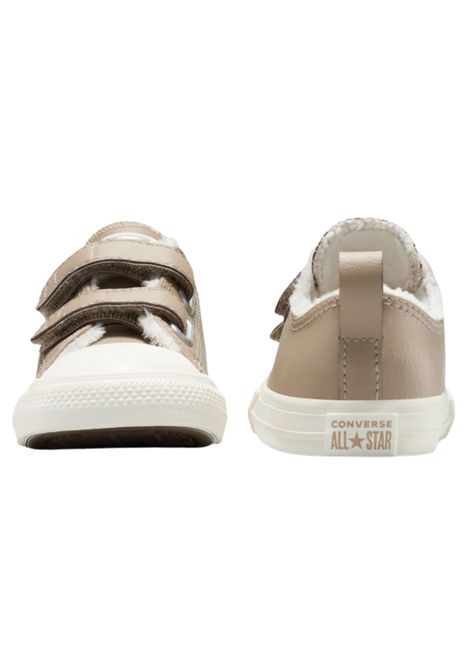 Scarpe bambino beige in pelle CONVERSE | A14340C/PIABEIGE