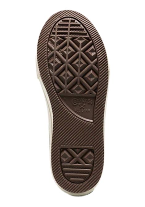 Scarpe bambina marrone in pelle CONVERSE | A16431C/PIAMARRONE