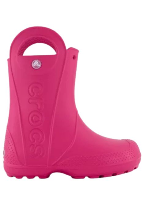 Pink girls' rain boots CROCS | 12803A/PIAROSA