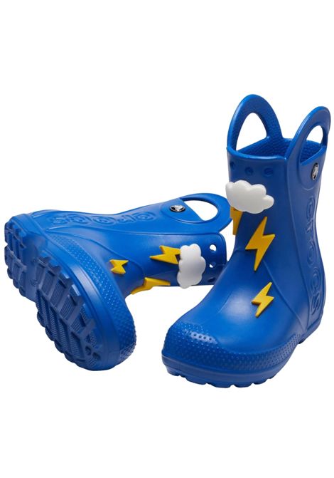 Stivali da pioggia bambino blu CROCS | 210027/PIABLU