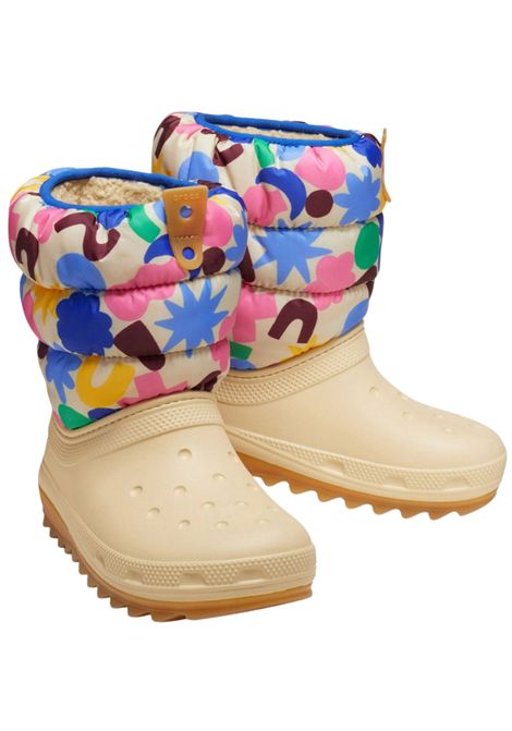 Multicolored snow boots for girls CROCS | 21040/PIAMULTICOLOR
