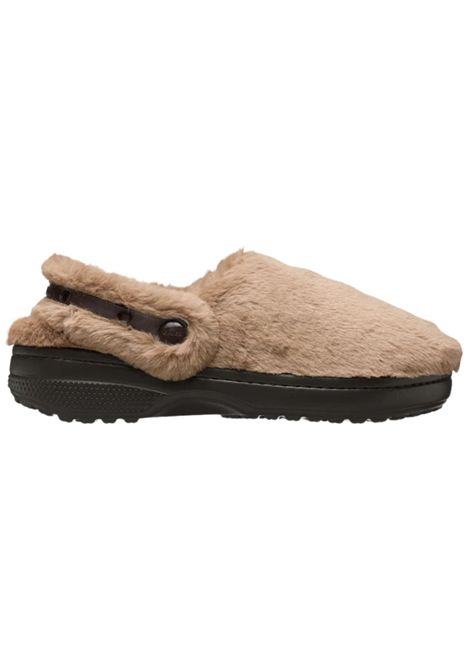 Crocs unisex beige fur clog CROCS | 211116/PIABEIGE