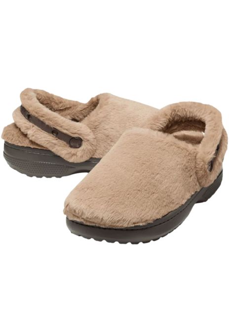 Crocs unisex beige fur clog CROCS | 211116/PIABEIGE