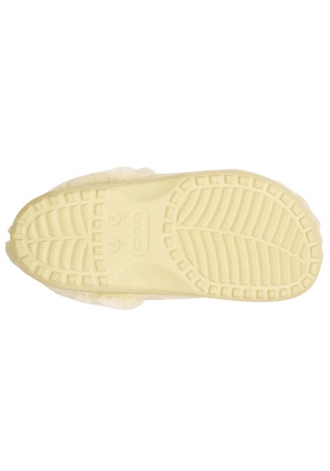 Crocs unisex clog in cream fur CROCS | 211116/PIAPANNA