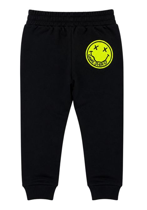 Pantalone neonato nero in cotone DANIELE ALESSANDRINI | 00116/ANNERO
