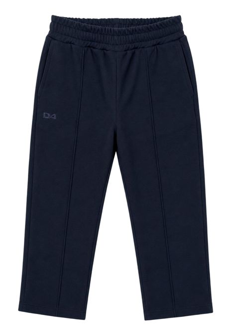 Pantalone neonato blu in viscosa DANIELE ALESSANDRINI | 00136/ANBLU