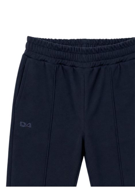 Pantalone neonato blu in viscosa DANIELE ALESSANDRINI | 00136/ANBLU