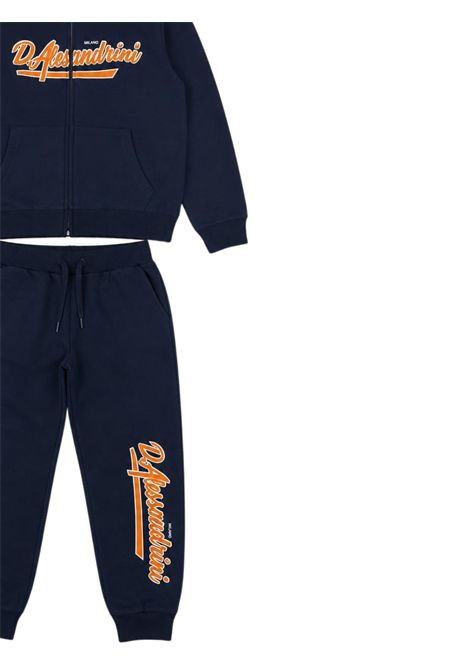 Completo bambino blu in cotone DANIELE ALESSANDRINI | 00258/ANBLU