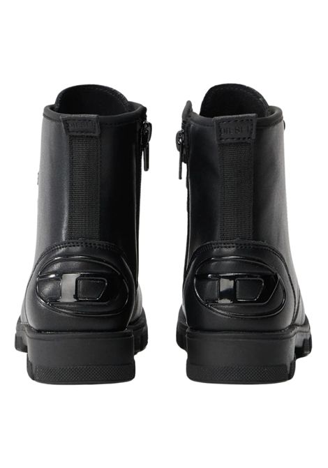 Unisex black leather amphibians DIESEL | 1045NERO