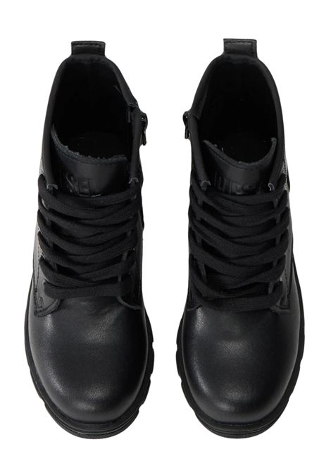 Unisex black leather amphibians DIESEL | 1045NERO
