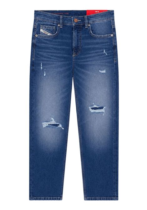 Jeans unisex in cotone denim DIESEL | KXBED/DEBDENIM