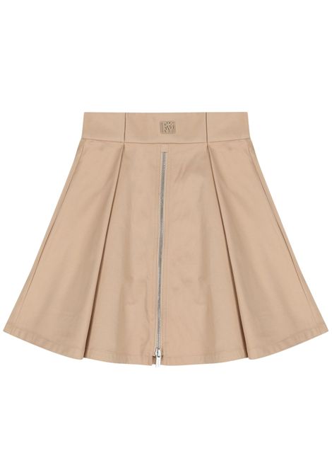 Gonna bambina beige in cotone DKNY | D62355/SUBEIGE