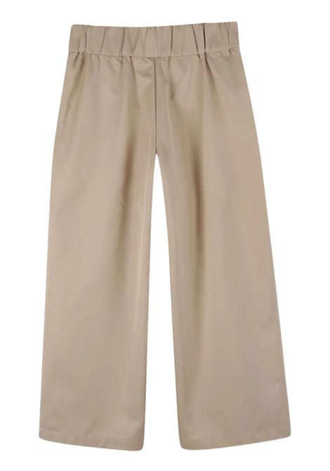 Pantalone bambina beige in cotone DKNY | D62362/SUBEIGE