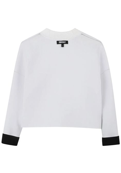 Maglia bambina nera reversibile DKNY | D62379/SUNERO